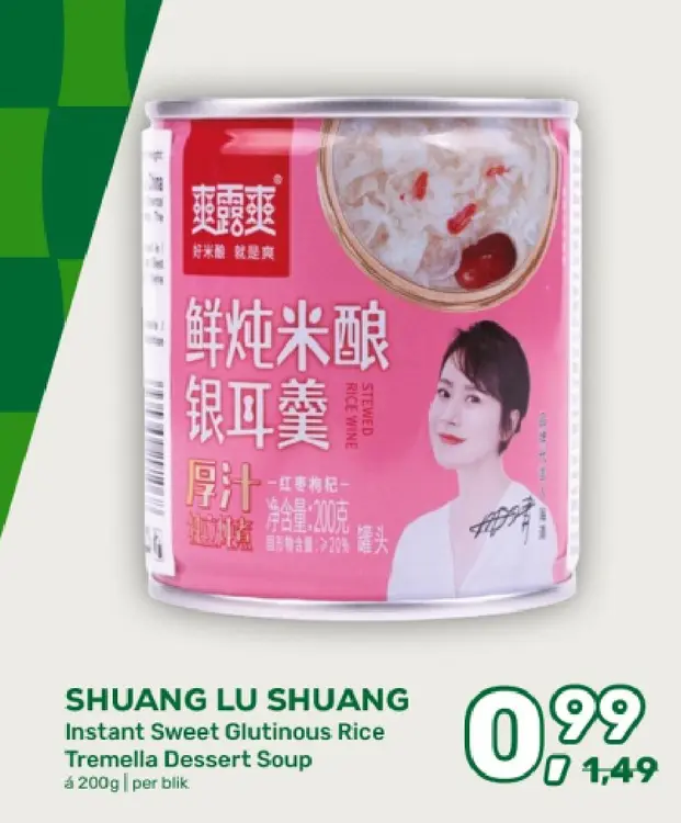 Aanbieding: Instant Sweet Glutinous Rice Tremella Dessert