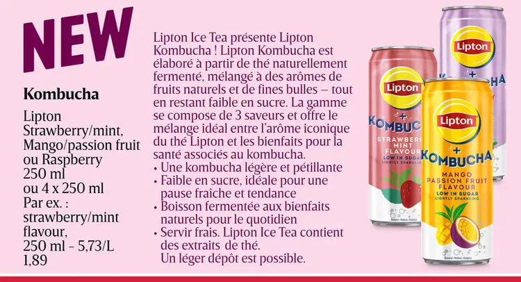 Offre: Lipton Kombucha