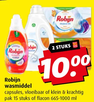 Aanbieding: Robijn wasmiddel