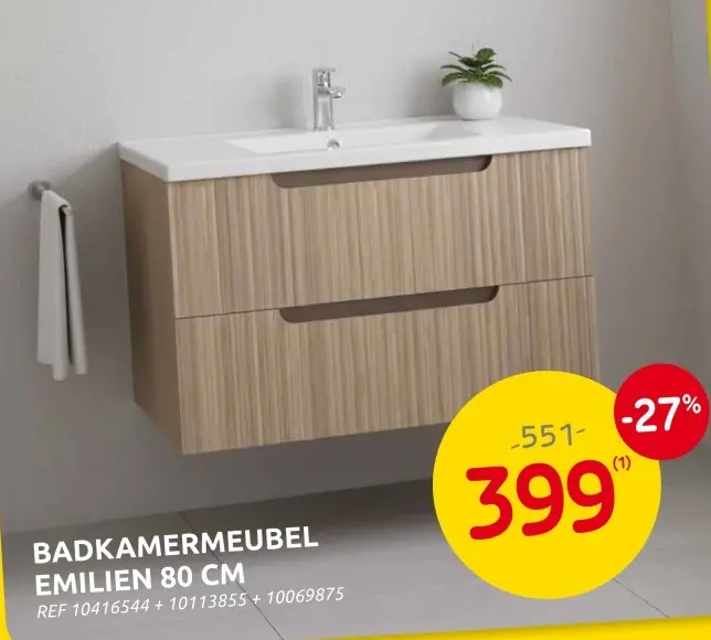 Promotie: Badkamermeubel emilien