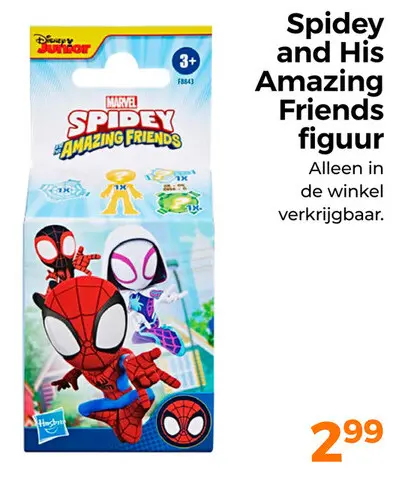 Aanbieding: Spidey and His Amazing Friends figuur