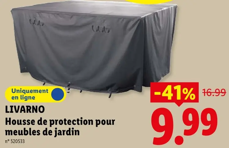 Offre: Housse de protection pour meubles de jardin
