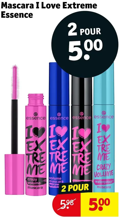 Offre: Mascara I Love Extreme