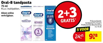 Aanbieding: Oral-B tandpasta