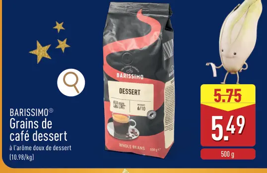 Offre: Grains de café dessert