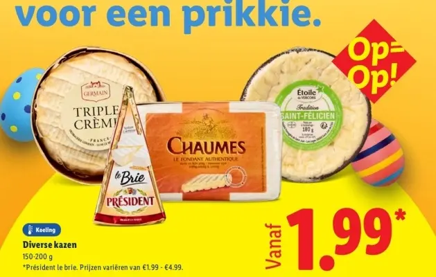 Aanbieding: Diverse kazen
