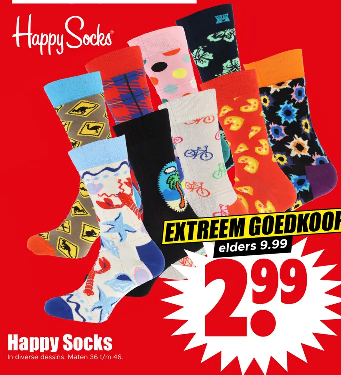 Aanbieding: Happy Socks