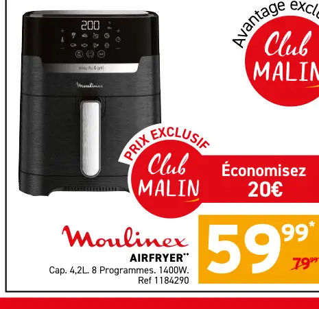 Offre: Airfryer