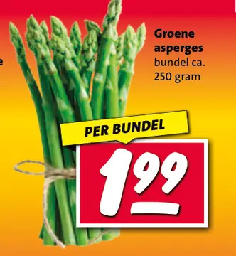 Aanbieding: Groene asperges