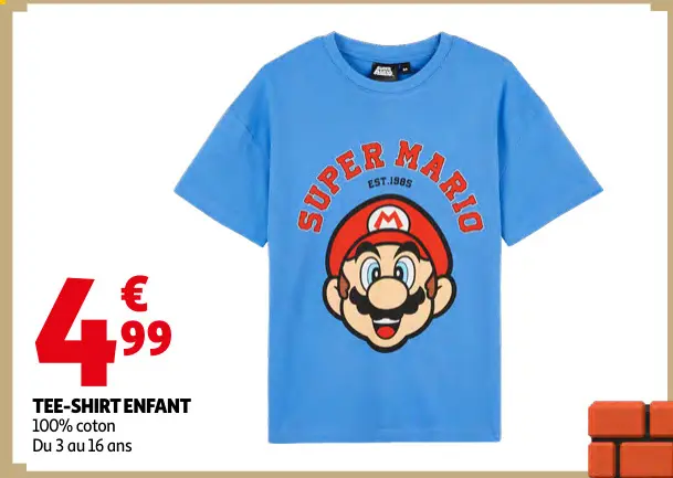 Offre: Tee-shirt enfant 