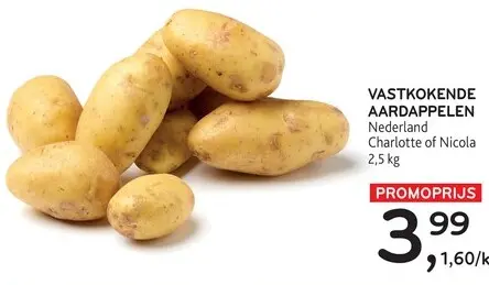 Promotie: Vastkokende aardappelen