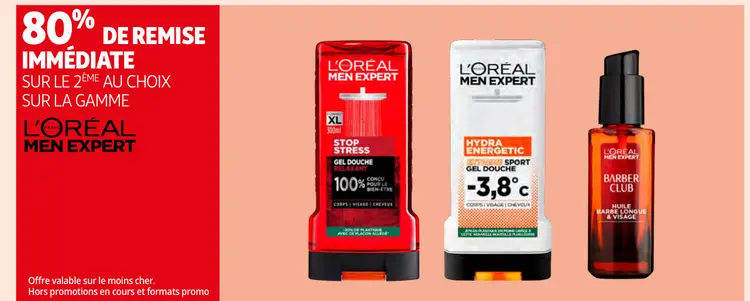 Offre: L'Oréal Men Expert Stop Stress Gel Douche