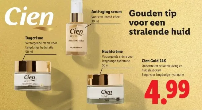 Aanbieding: Cien Gold 24K