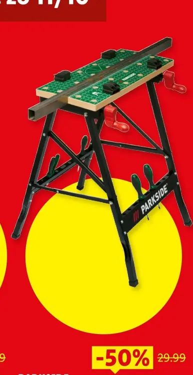 Promotie: Werk- en spantafel