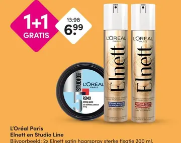 Aanbieding: Elnett en Studio Line