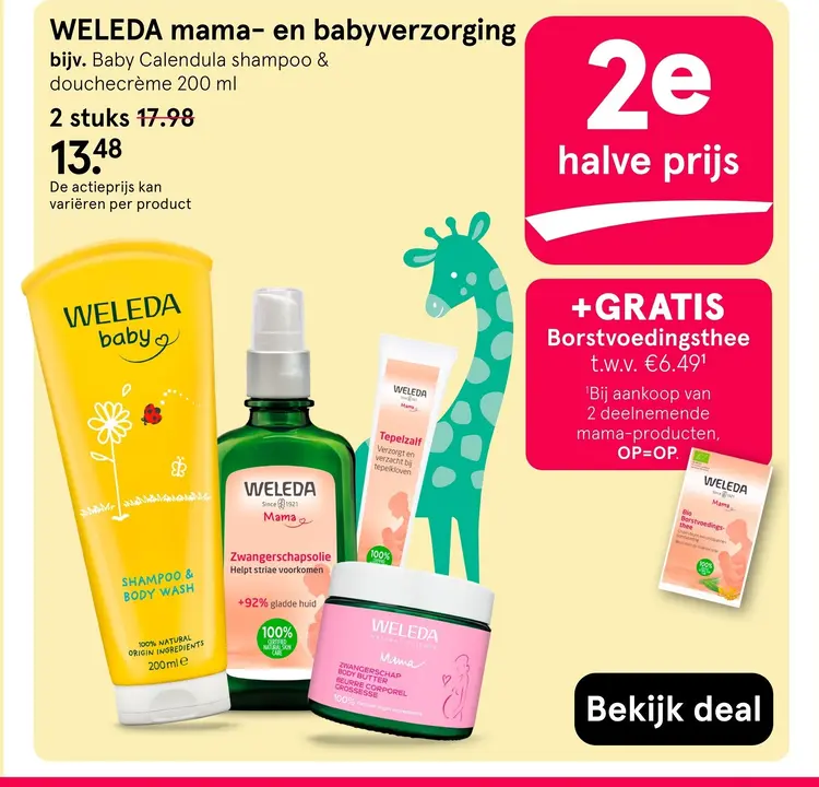 Aanbieding: Mama- en babyverzorging