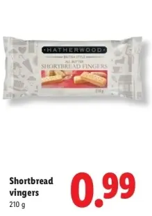Aanbieding: Shortbread vingers