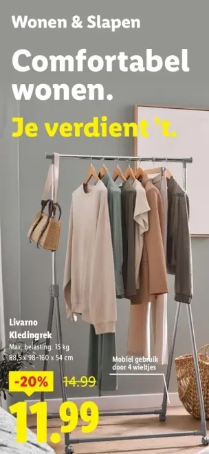 Aanbieding: Kledingrek