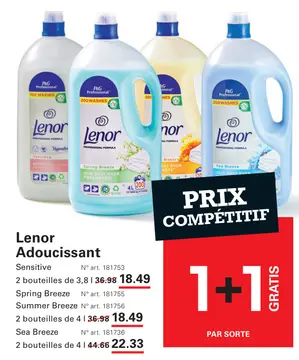 Offre: Lenor Adoucissant