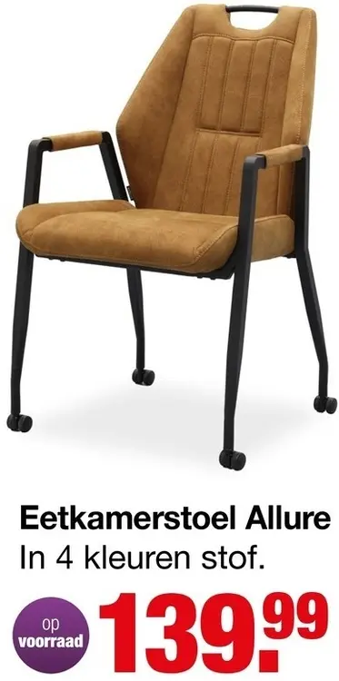 Aanbieding: Eetkamerstoel Allure