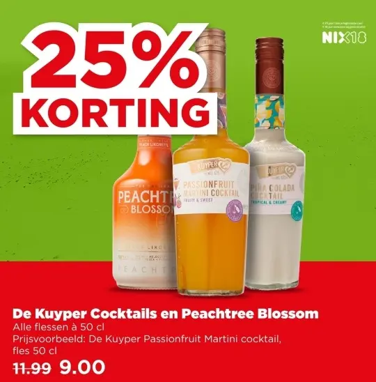 De Kuyper Cocktails en Peachtree Blossom