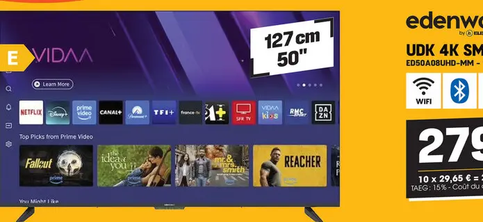 Offre: Udk 4k smart tv
