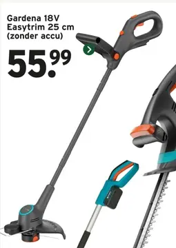Aanbieding: Gardena 18V Easytrim 25 cm (zonder accu)