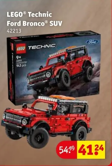 Promotie: Technic Ford Bronco SUV