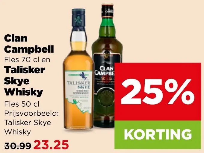 Aanbieding: Whisky