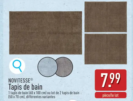 Offre: Tapis de bain