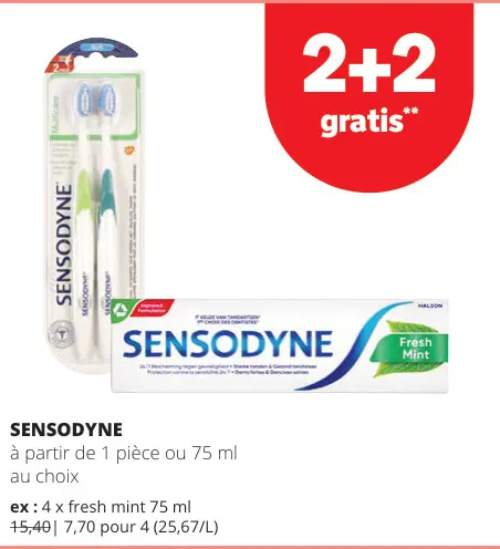 Offre: Dentifrice
