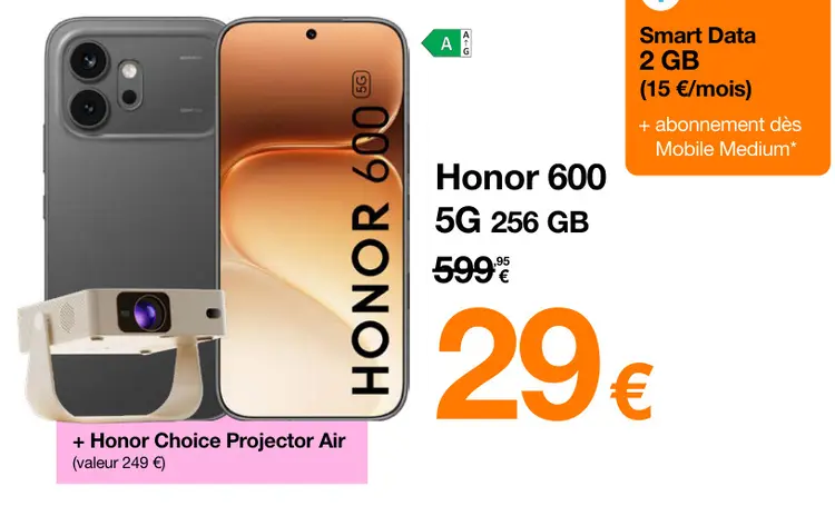 Offre: Honor 600