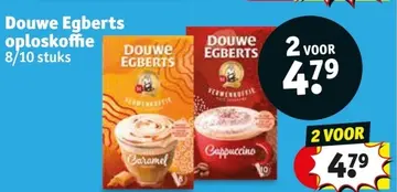 Aanbieding: Douwe Egberts oploskoffie