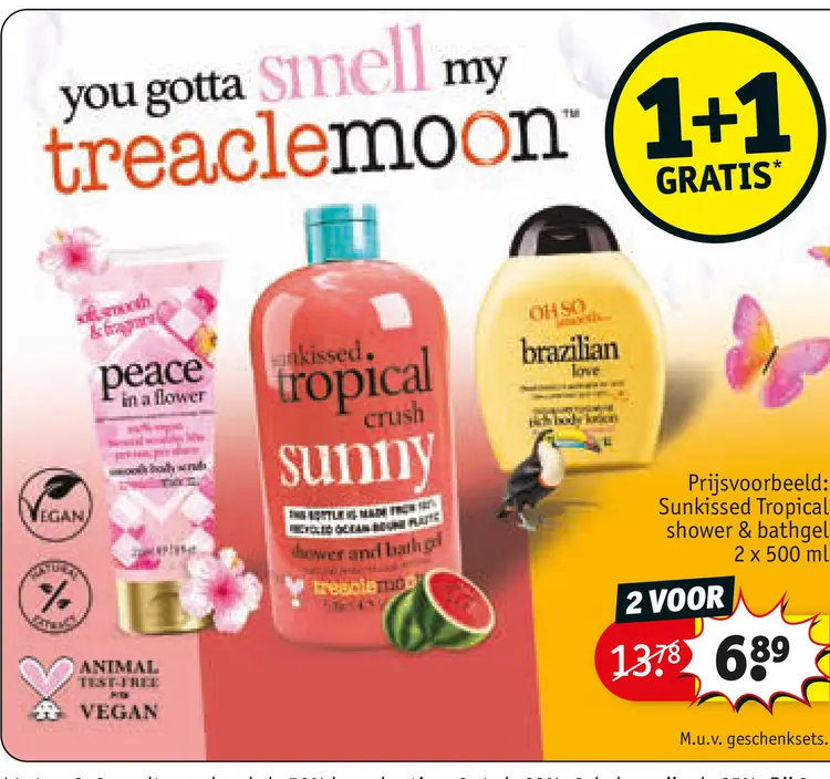 Aanbieding: Sunkissed Tropical shower & bathgel