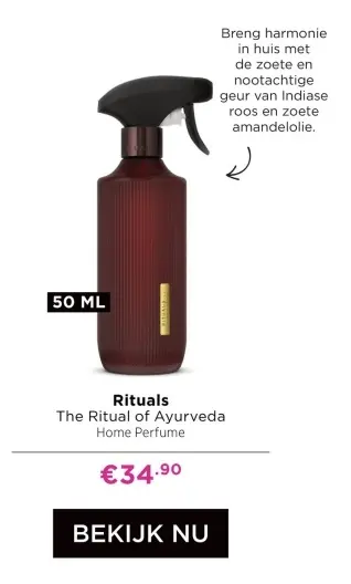 Aanbieding: The Ritual of Ayurveda Home Perfume