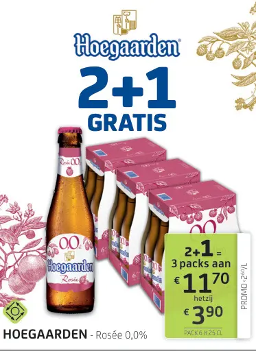 Promotie: Rosée 0,0%
