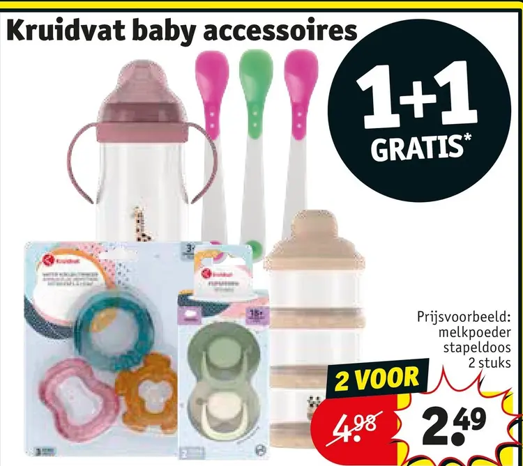 Aanbieding: Kruidvat baby accessoires