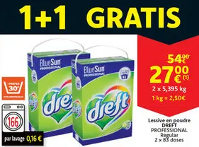Offre: Lessive en poudre