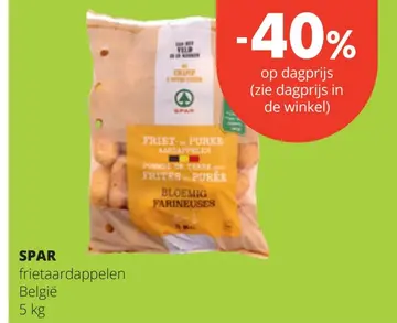 Aanbieding: frietaardappelen