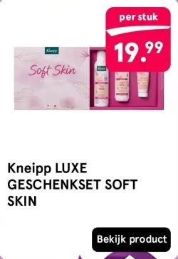 Aanbieding: Luxe geschenkset soft skin