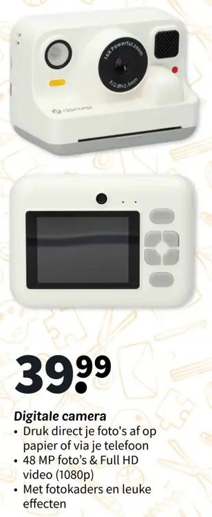 Aanbieding: Digitale camera