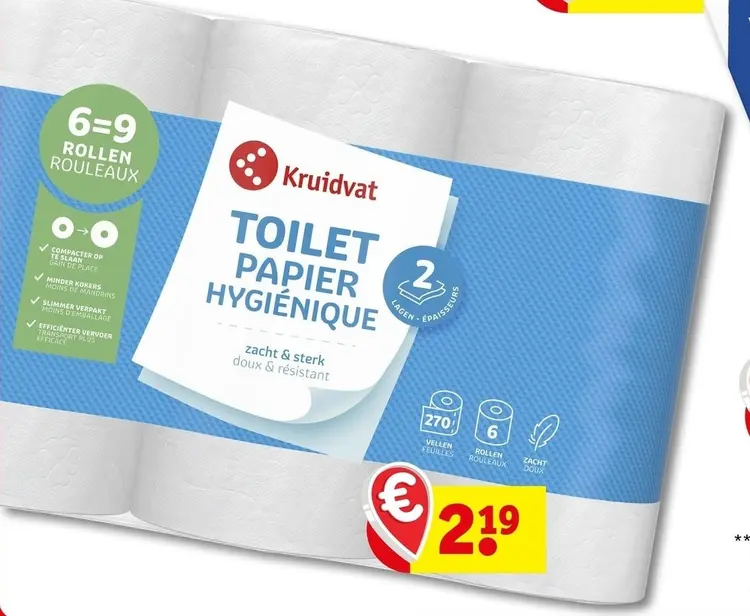 Aanbieding: Toiletpapier