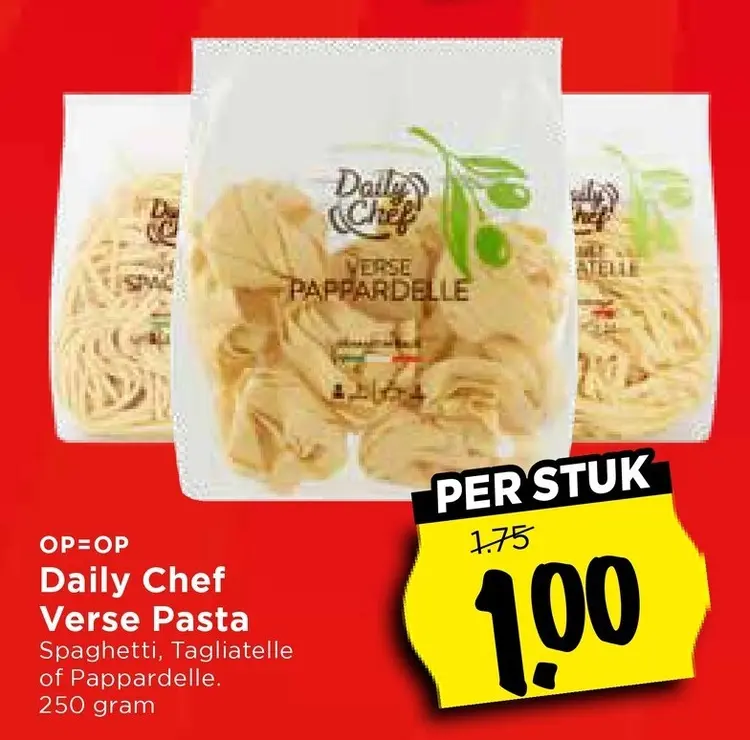 Aanbieding: Verse Pasta