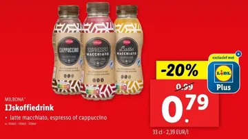 Aanbieding: IJskoffiedrink
