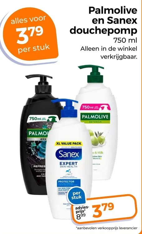 Aanbieding: Douchepomp