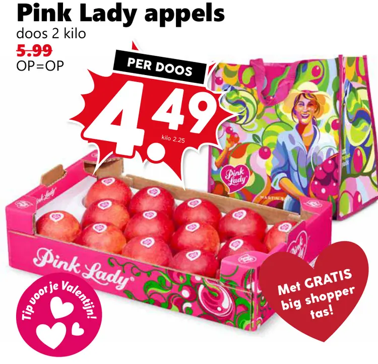 Aanbieding: Pink Lady appels