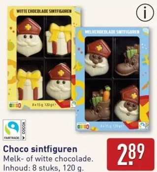 Aanbieding: Choco sintfiguren