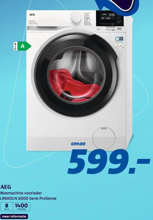 Aanbieding: AEG LR6KOLN 6000 Serie ProSense