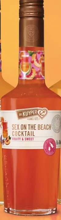 Aanbieding: De Kuyper Sex on the Beach Cocktail