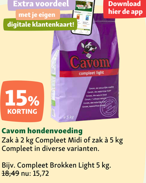 Aanbieding: Cavom Compleet Brokken Light